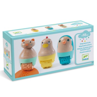 Light Clay - Rolls, Faire Des Traces - Fsc 100% Djeco