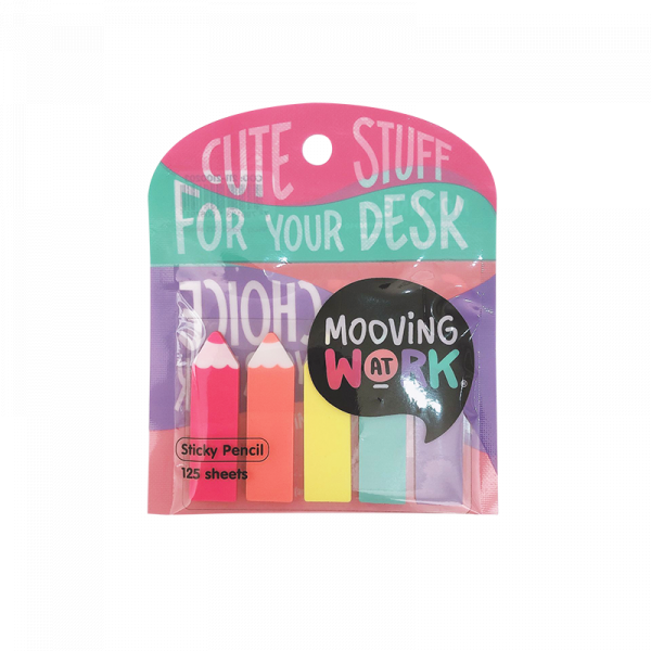 Sticky Pencil x 5 colores Mooving
