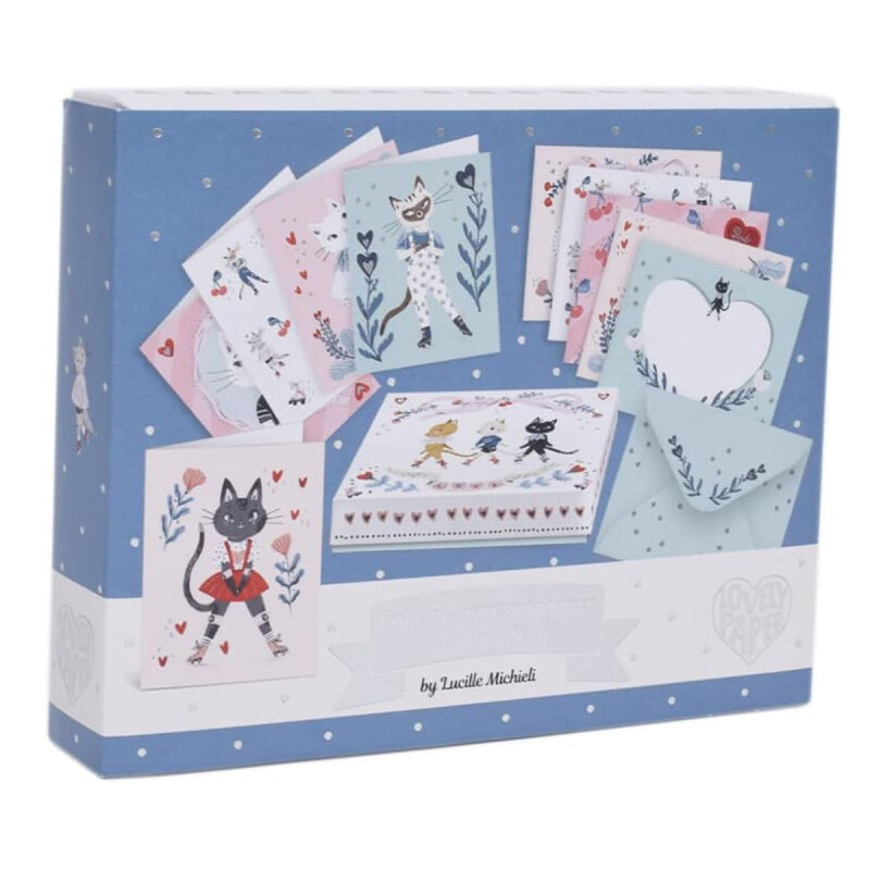 Lucille Writing Set Lovely Paper By Djeco