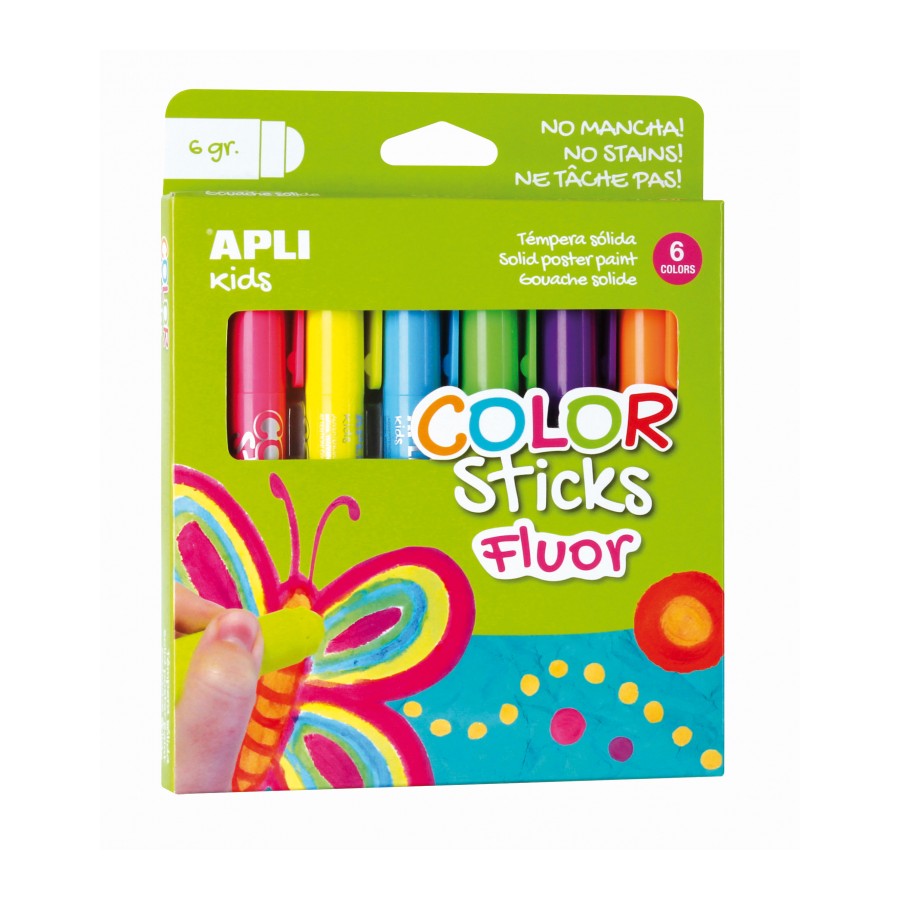 Color Stick Fluor  x 6 Apli