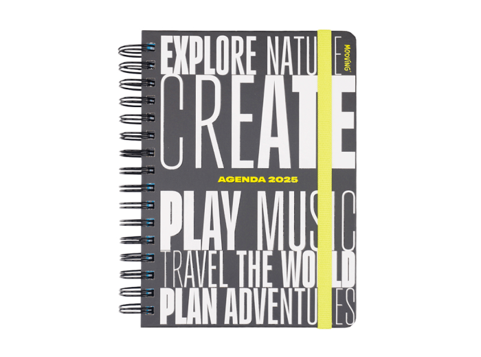 Agenda Urban semana a la vista c espiral Mooving