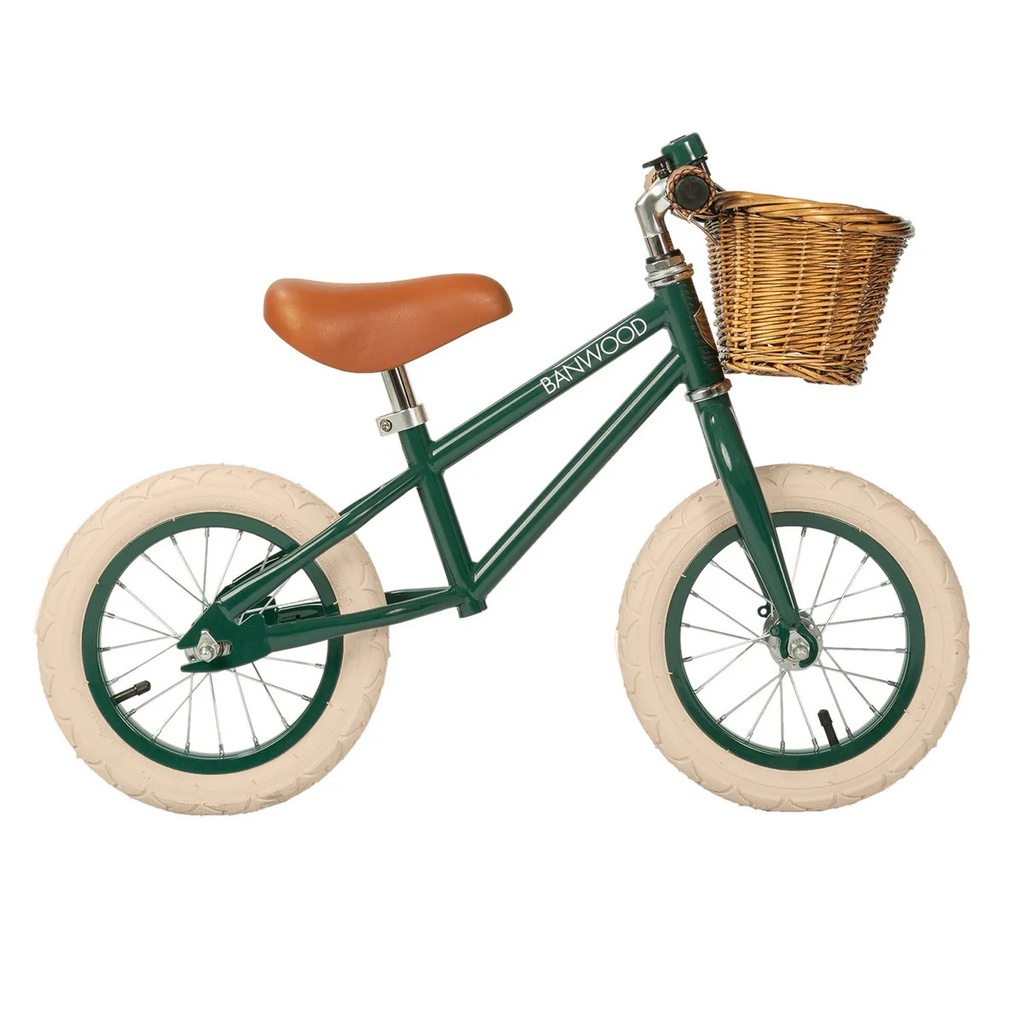 Balance Bike Vintage Green Banwood