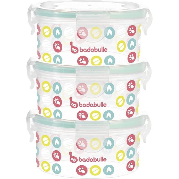 Pack x 3 bowls con cierre 300ml Babymoov