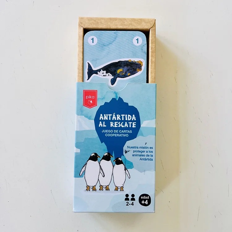 Cartas Antártida al rescate Pika