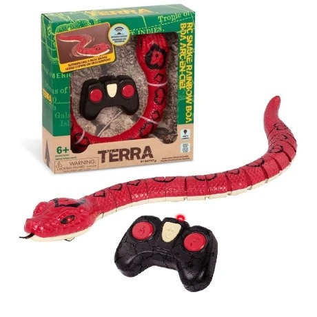 Serpiente Roja Con Control Remoto Terra