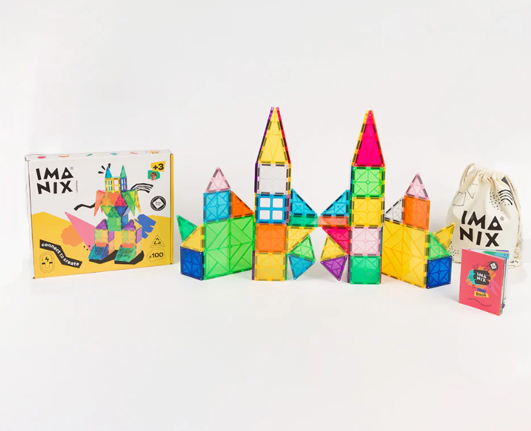 Set Imanix 100  Pzs Braintoys