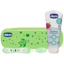 Set cepillo + pasta de dientes 6-36m verde Chicco