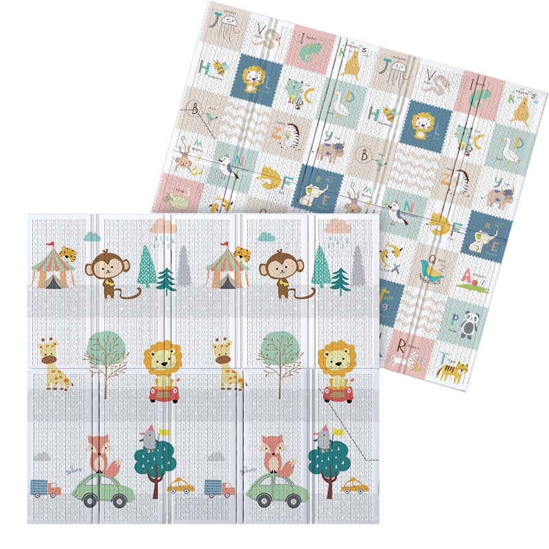 Alfombra goma eva plegable y reversible 1.5 x 2.0 Akas