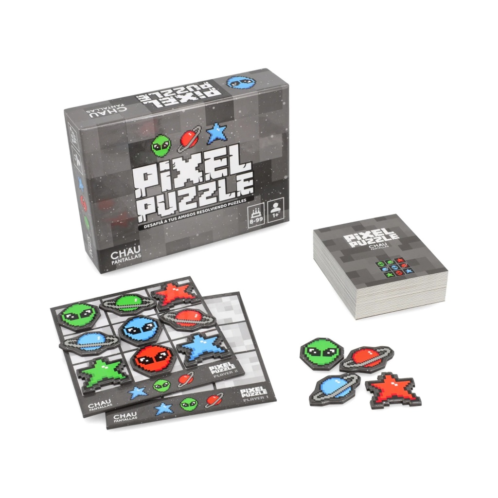 Pixel Puzzle Chau Pantallas