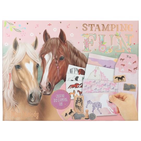 Miss Melody set cartas y sellos Top Model