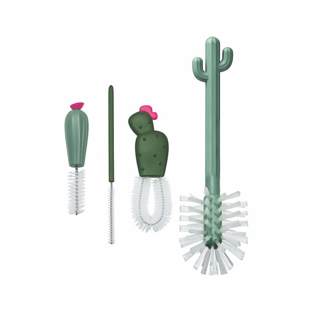 Pack x4 Cepillos limpiamamaderas Cacti Boon