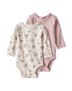 Pack 2 Bodies Ml Algodón Org Little Planet9M Carters