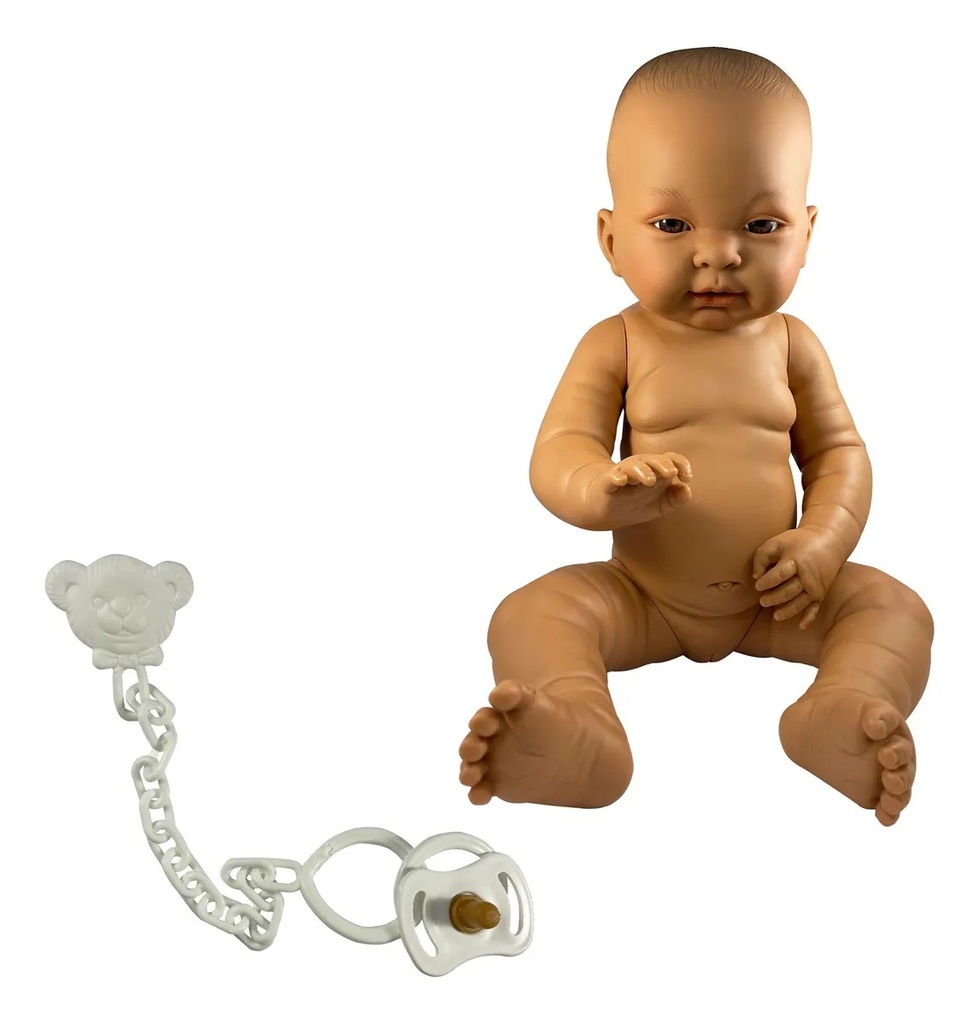 Recien nacido latino sexuada 45 cm  en bolsa 45007 Llorens