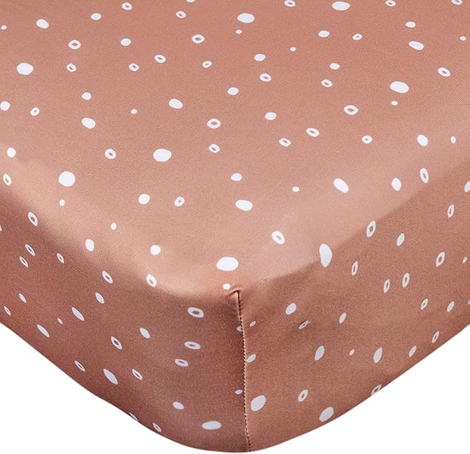 Crib Sheet N02 - Marron/Blanco Gerber