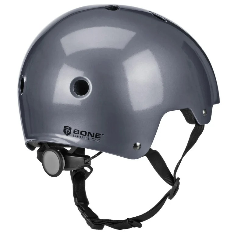 Casco L H31GML Gris Plateado  Bone Shieldz