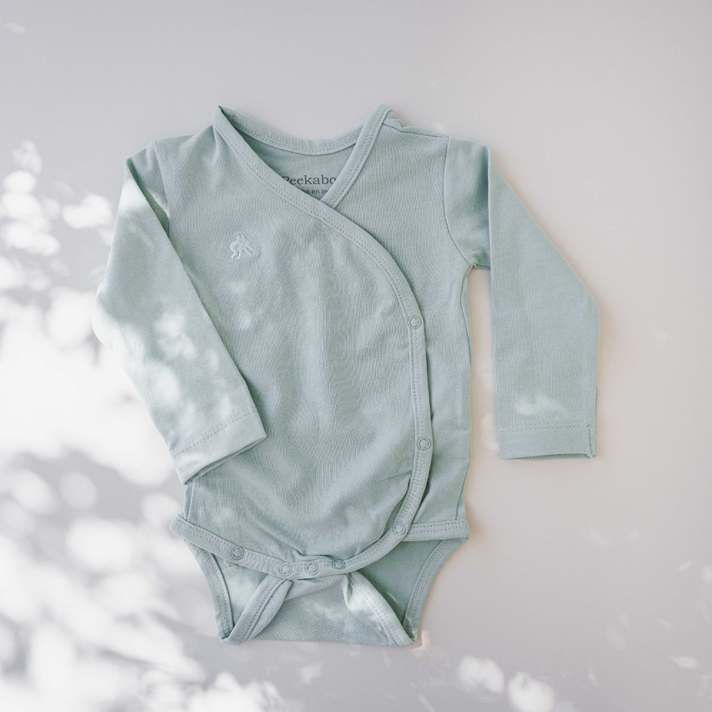 Body Cruzado Verde Pre Peekaboo