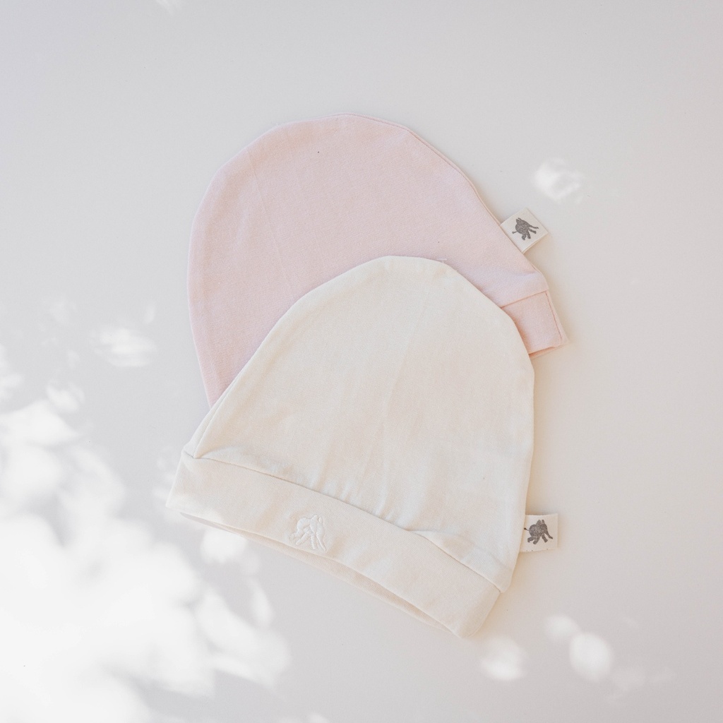 Gorro X2 Beige/Rosa Peekaboo