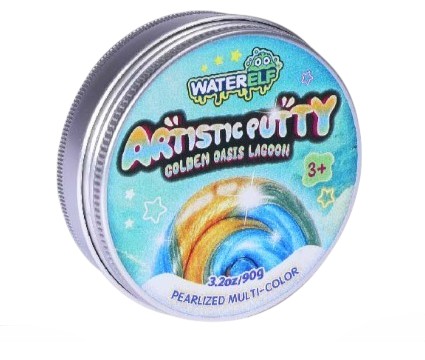 Multi-Color (Pearlized)-Golden Oasis Lagoon Water Elf