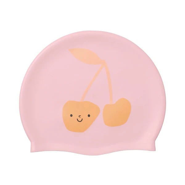 Kids Swimming Cap Cotton Candy Cherry Sunnylife