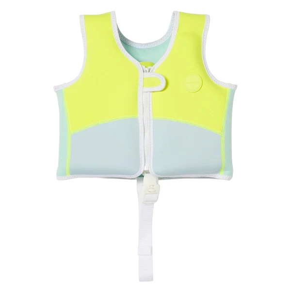 Chaleco Salvavida 2-3 Neon Yellow Sunnylife