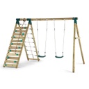 Uakari® Wooden Swing Set Plum