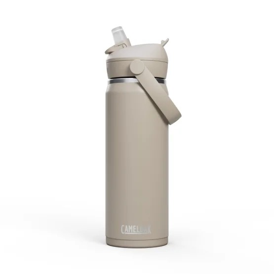 Botella Thrive Flip Straw Insulated 600ml - Stone Camelbak
