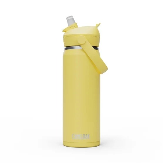 Botella Thrive Flip Straw Insulated 600ml - Yellow Camelbak