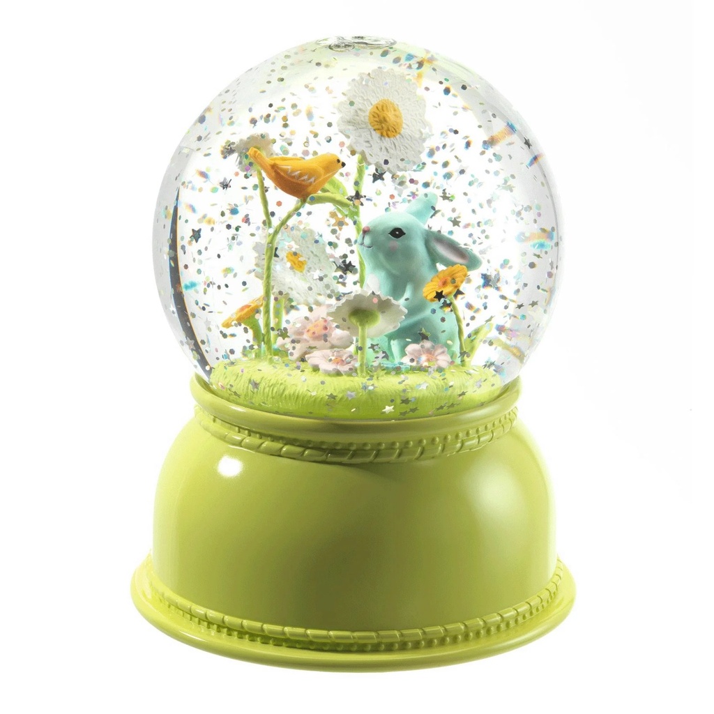 Snow Globe Night Light-Lapin Djeco