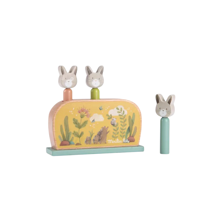 Pop Up Trois Petits Lapins Moulin Roty