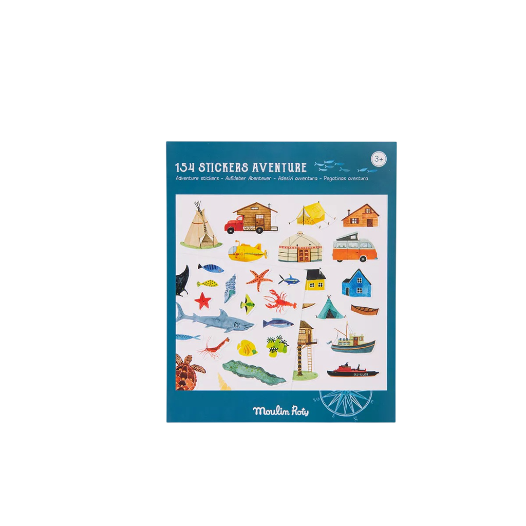 Pegatinas El Explorador El Jardin De Moulin Moulin Roty