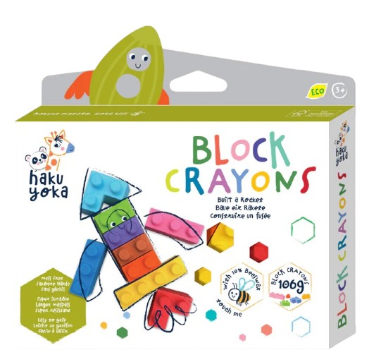 Crayones en Bloques Nave Espacial Haku Yoka