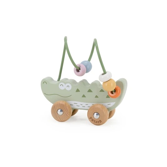 Arrastre con pasacuentas - Cocodrilo Polar B