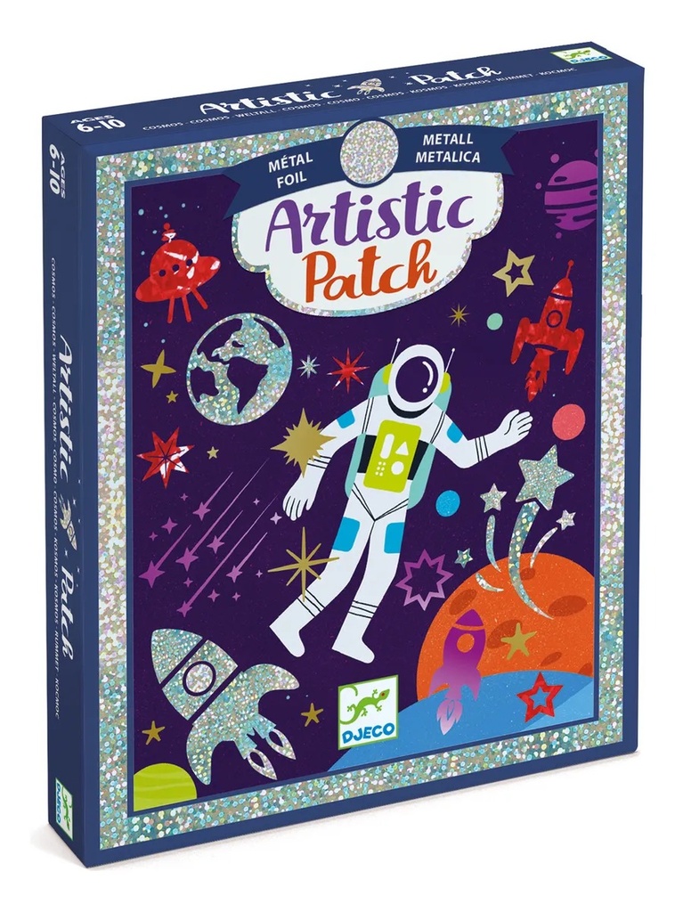 Artistic Patch Metal - Cosmos Design By By Djeco