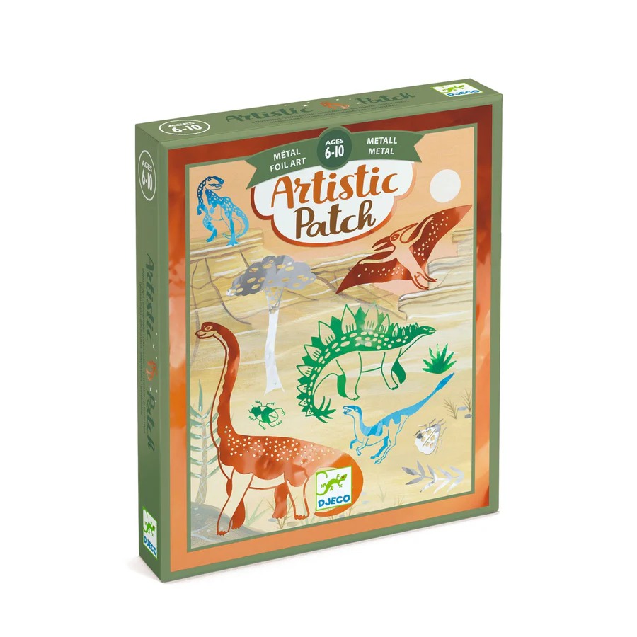 Artistic Patch Metal - Dinosaurus Design By By Djeco