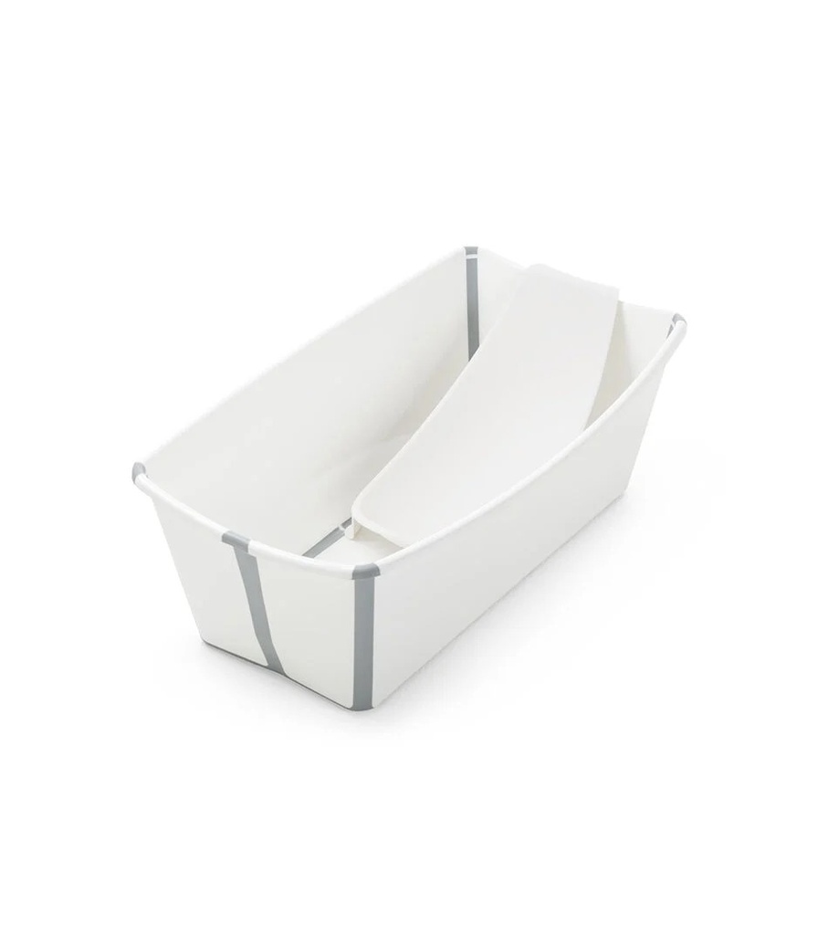 Set Bañito (bañito + soporte) - Blanco/Gris Stokke