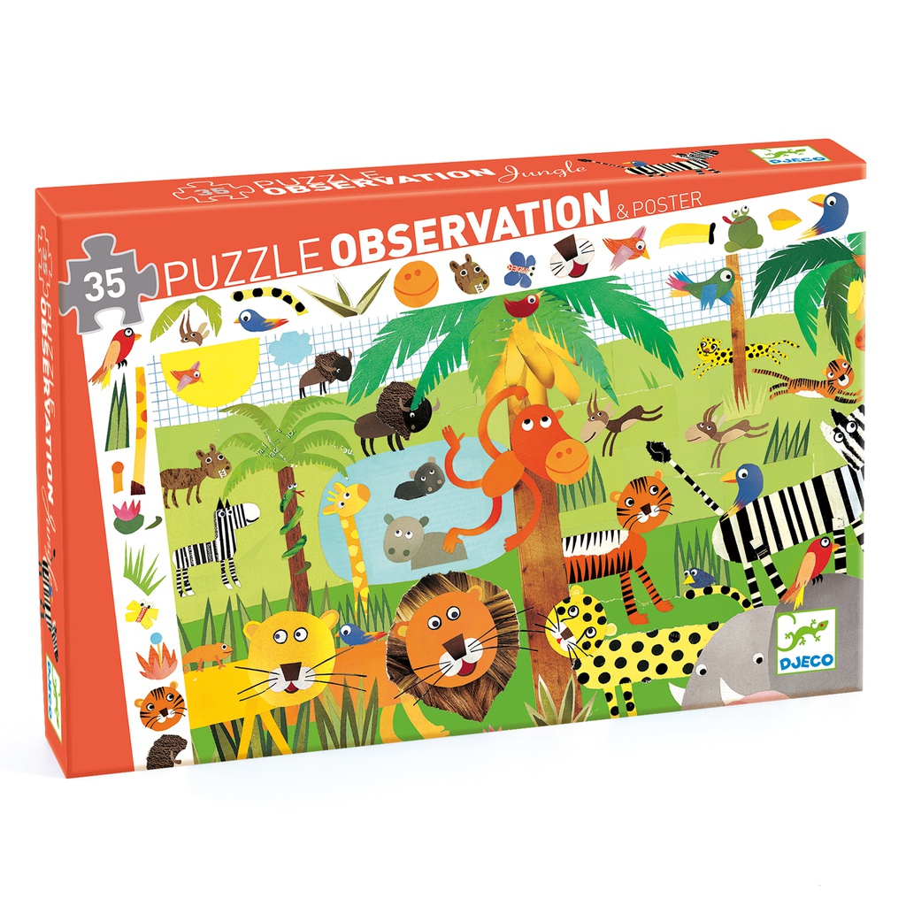Jungle - 35 Pcs* Djeco