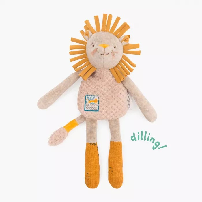 Doudou-Sonajeros Baobab Lion Moulin Roty