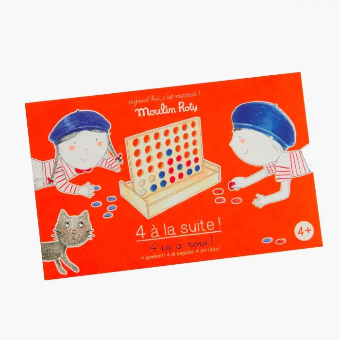 Juego 4 En Raya Mercredi Moulin Roty