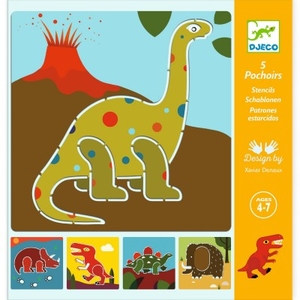 Stencil Dinosaurs Design By By Djeco