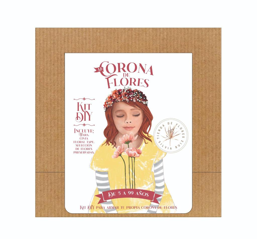 Crea tu corona de flores
