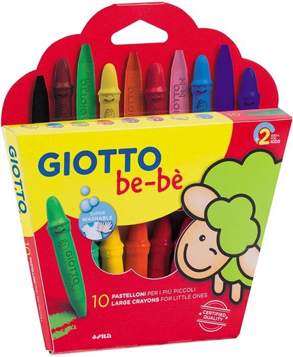 [8000825018596] Crayon Cera Bebe x 10 Giotto