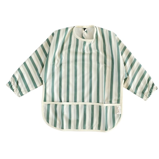 [HOPP39] Babero con mangas Oslo Rayas Hopping