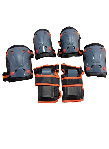 [049288505500] Protecciones Cruiser 3000 rojo/negro/gris Bone Shieldz