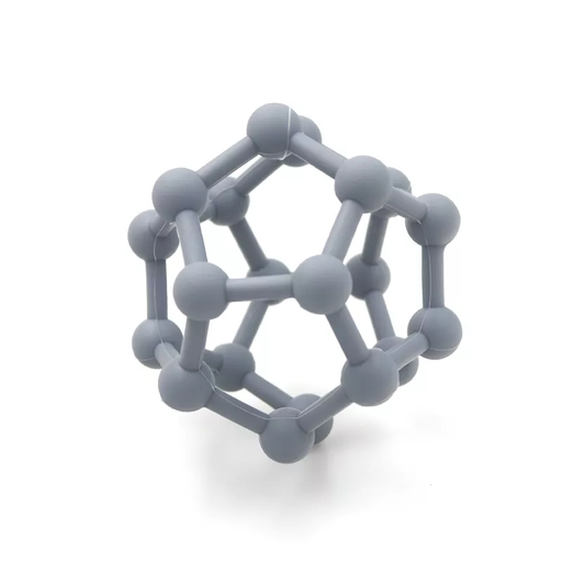 [SBTB01-15] Mordillo silicona átomo Celeste 10 cm Storki