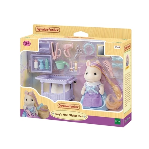 [5644] Ponys hair sylist set Sylvanian Families