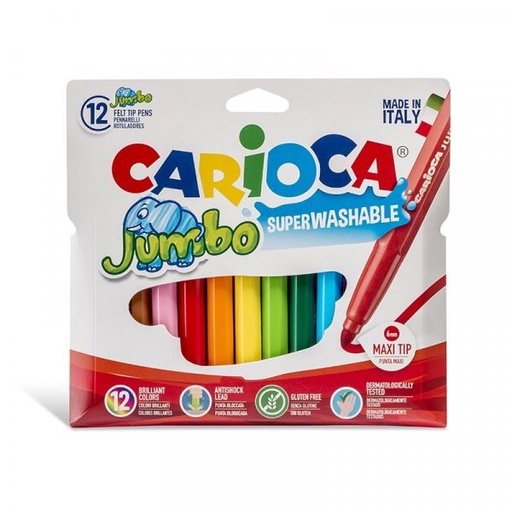 [8003511405656] Marcadores gruesos x 12 Carioca