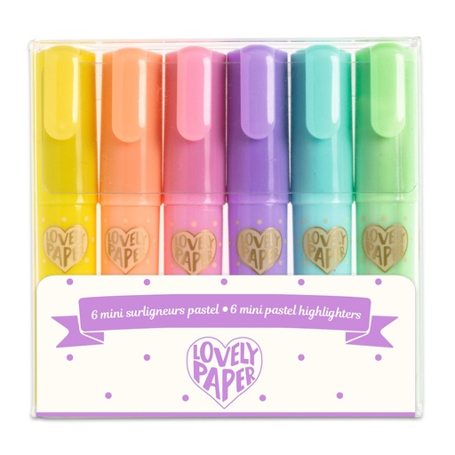 [DD03754] 6 Mini Pastel Highlighters Djeco