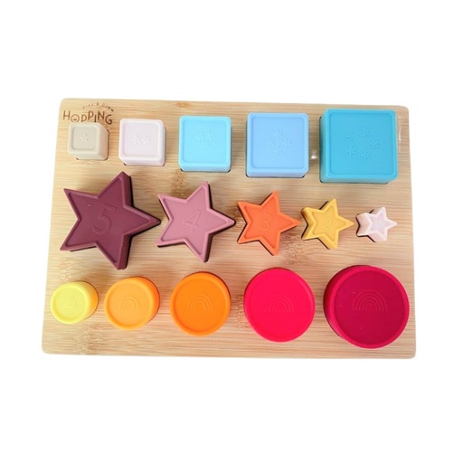 [HOPP569] Tablero con formas en silicona Hopping