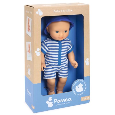 [DJ07883] Bath Baby Doll 32 Cm - Baby Olive Pomea Djeco