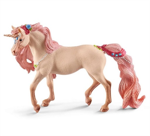 [70573] Decorated Unicorn Mare Schleich